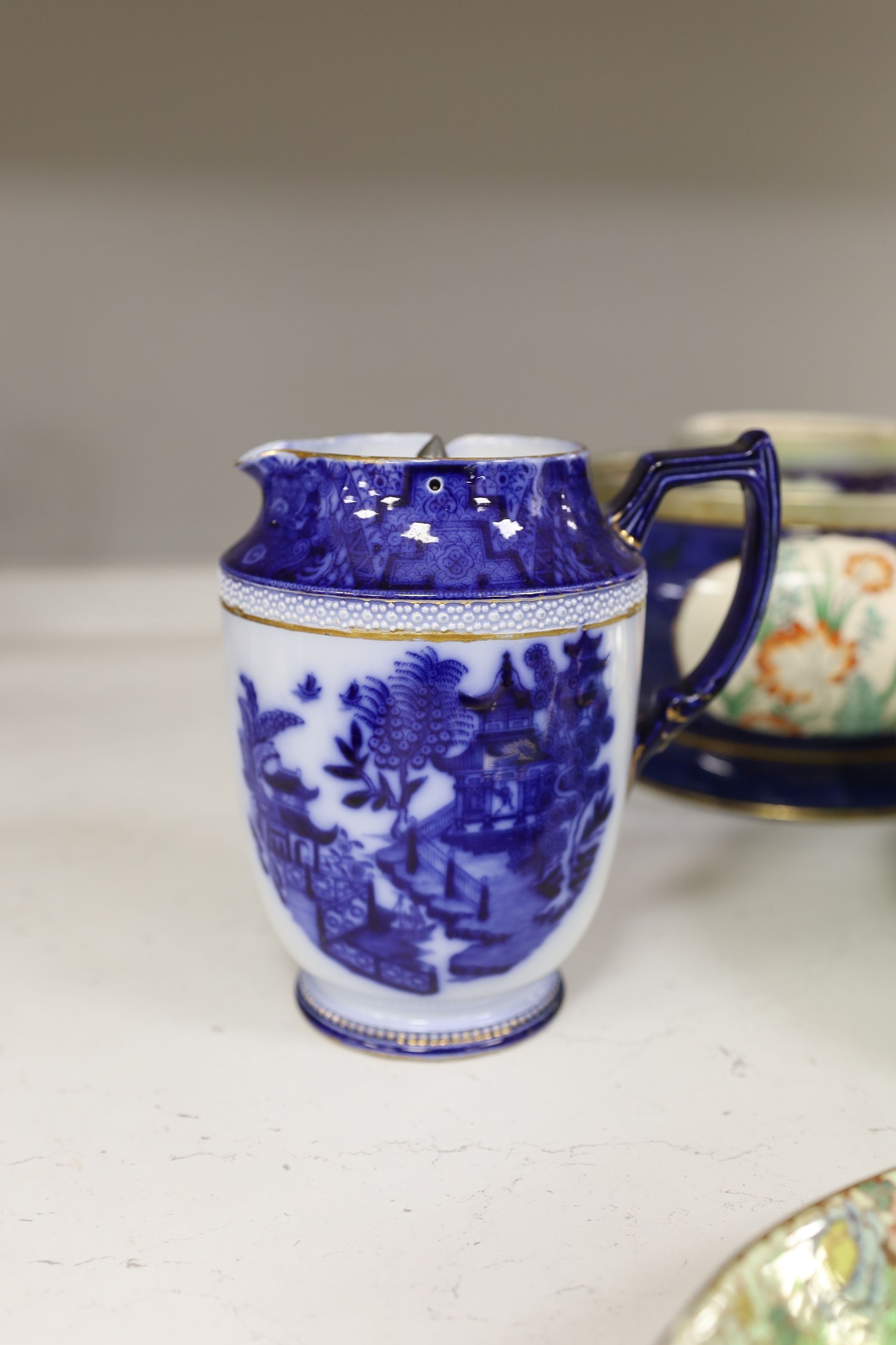 A group of mixed Maling ware, Carlton ware and a Doulton ‘Minden’ dish - D5334